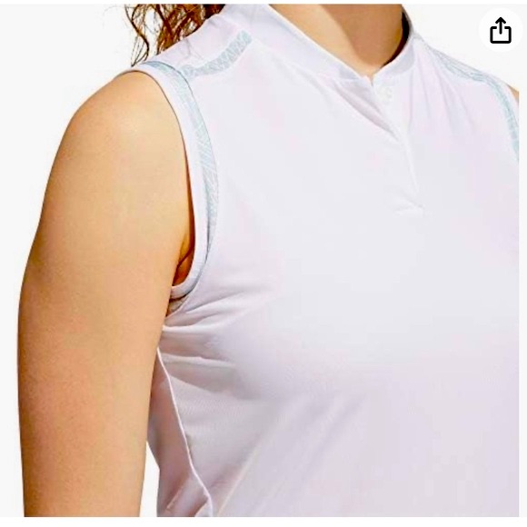Adidas Sleeveless Golf Polo Shirt